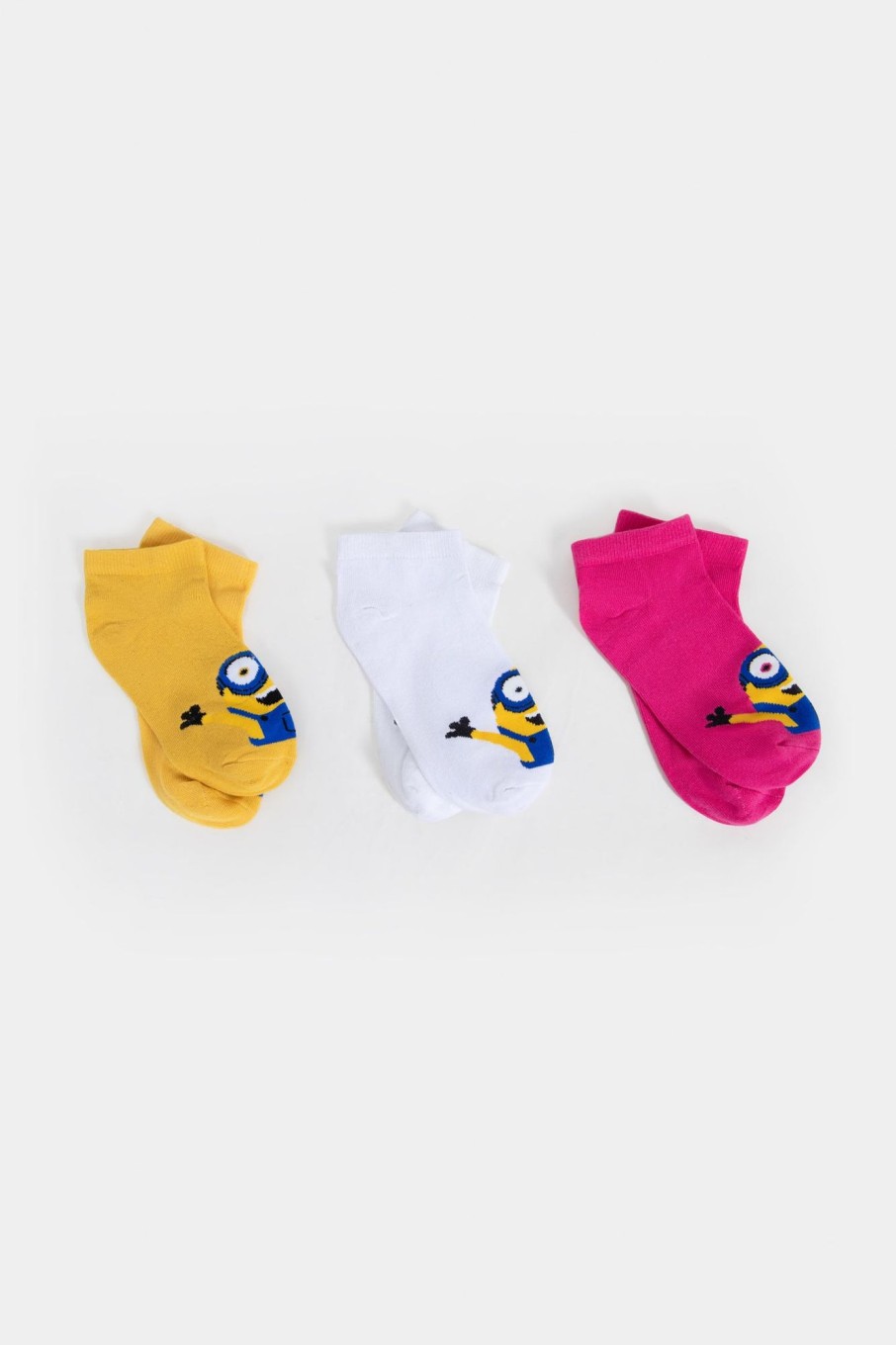 Clearance Pack Of 3- Character Print Socks Accessories