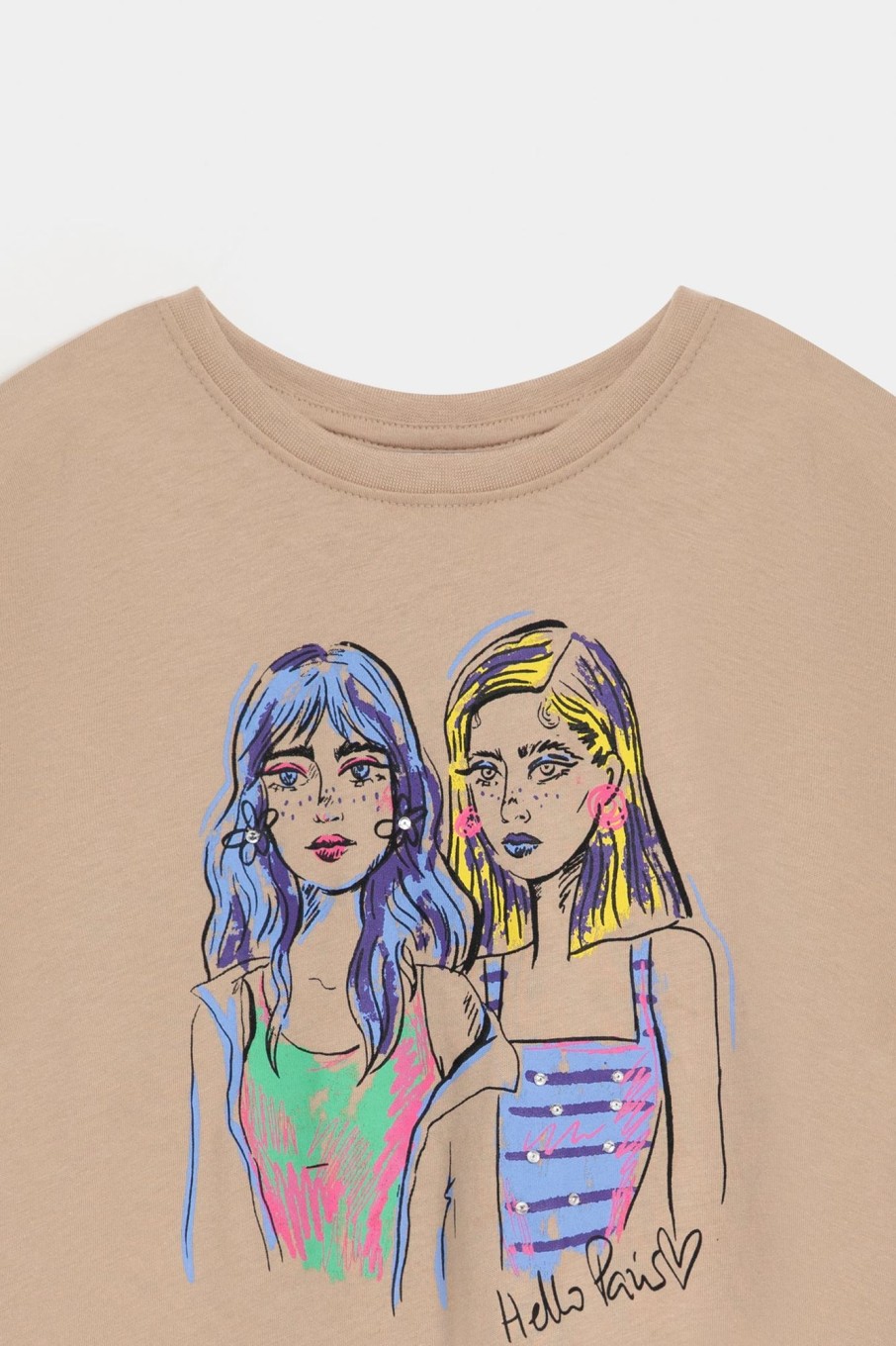 New Girls Print T-Shirt T-Shirts