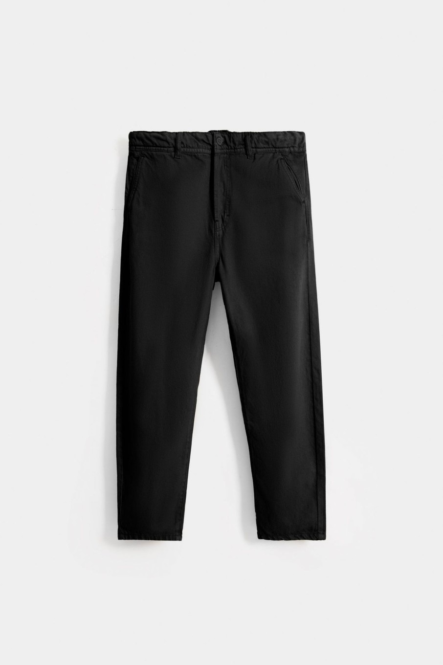 Online Slouchy Fit Cotton Trousers Trousers