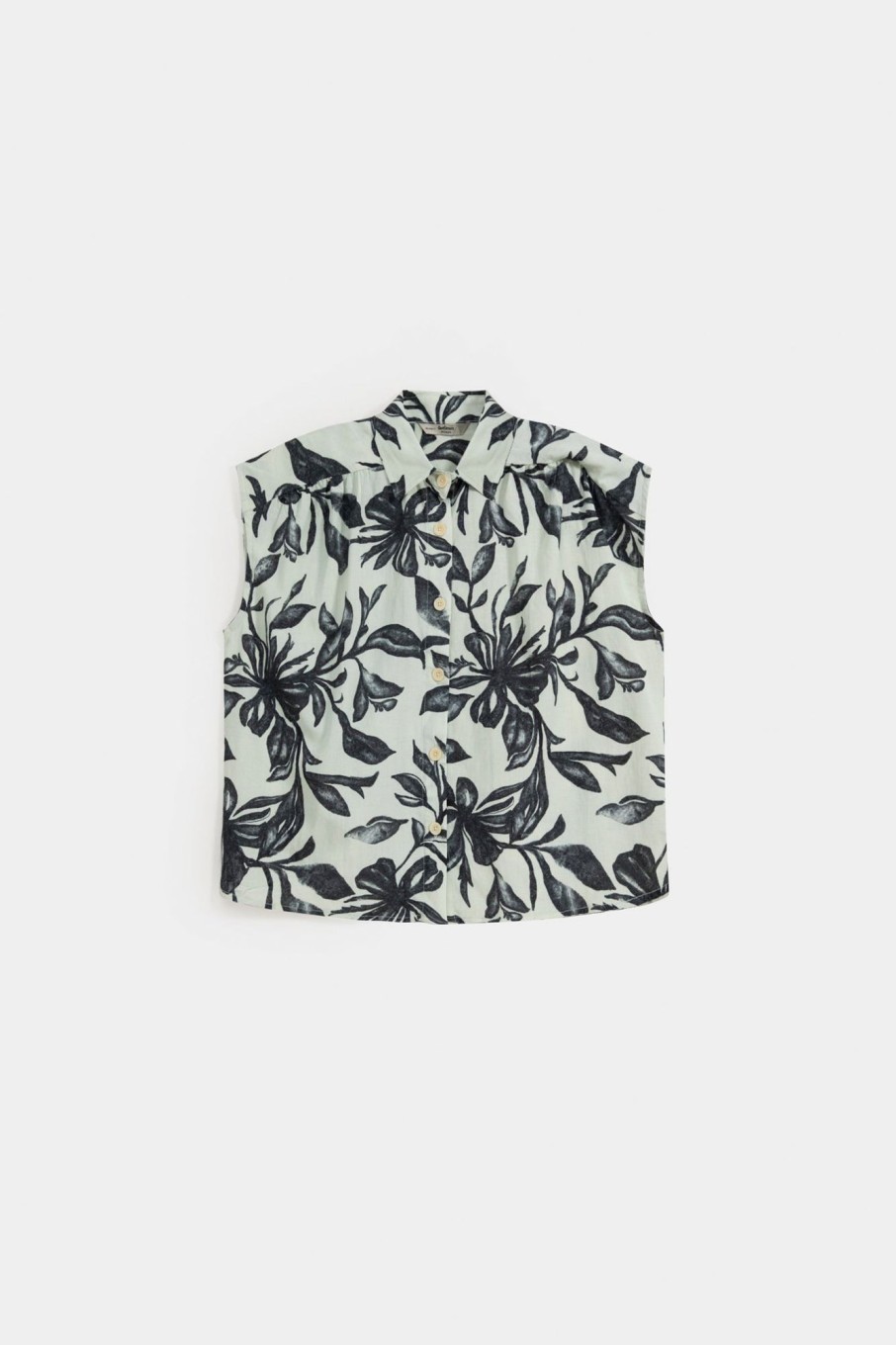 Hot Floral Printed Shirt Shirts I Blouses