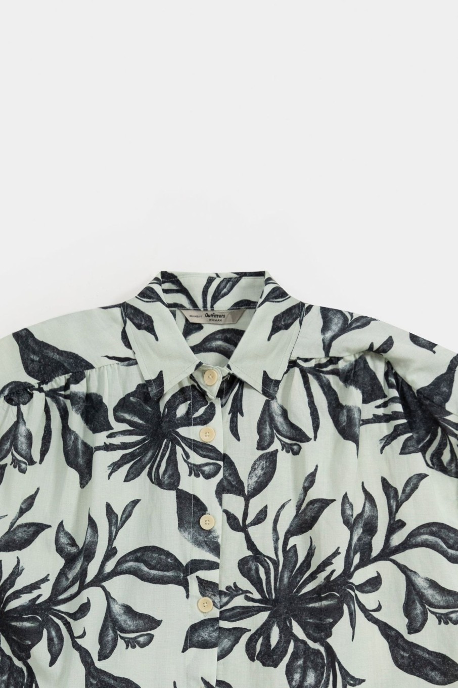 Hot Floral Printed Shirt Shirts I Blouses