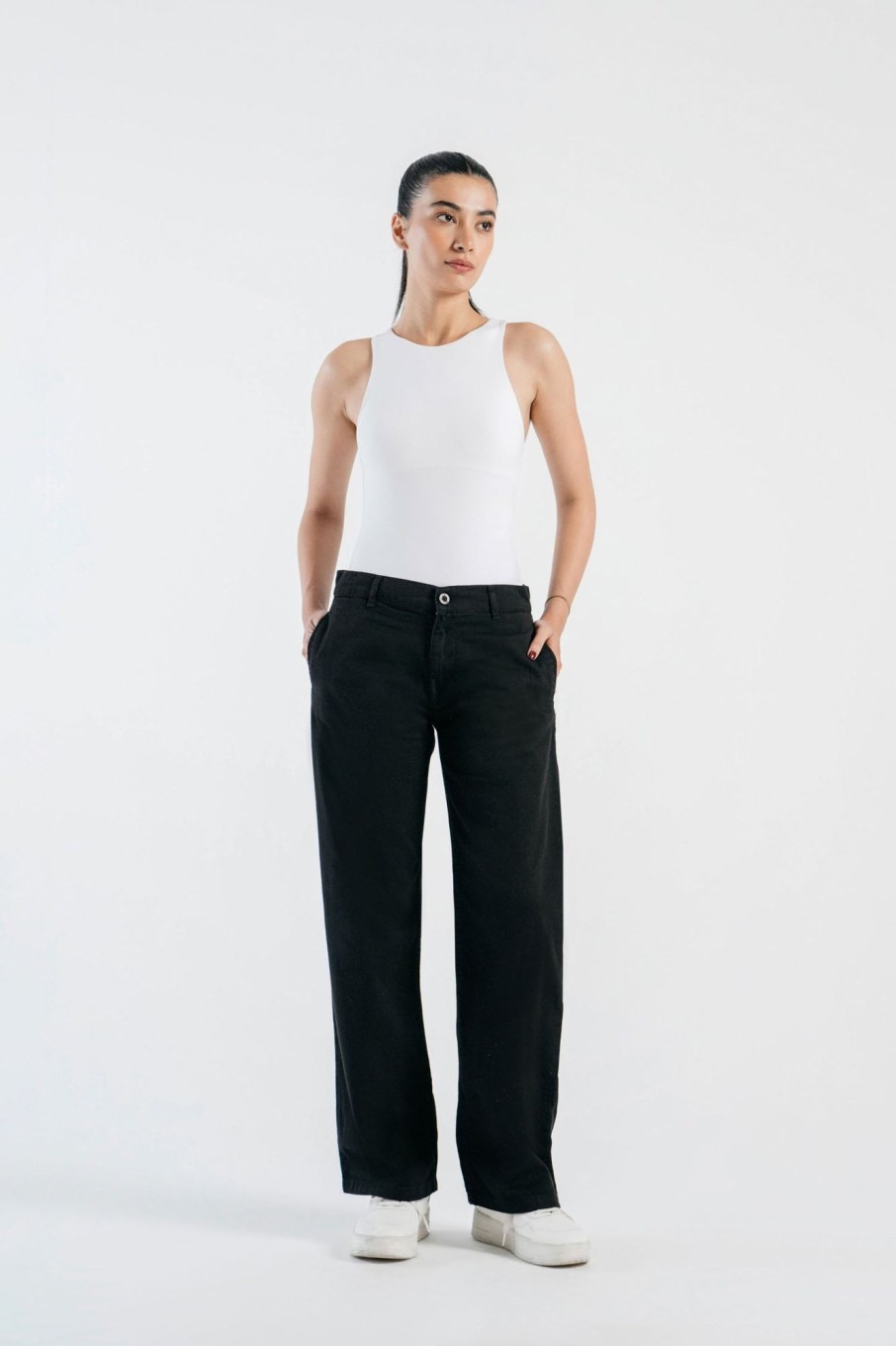 New Straight Fit Chino Trousers Trousers