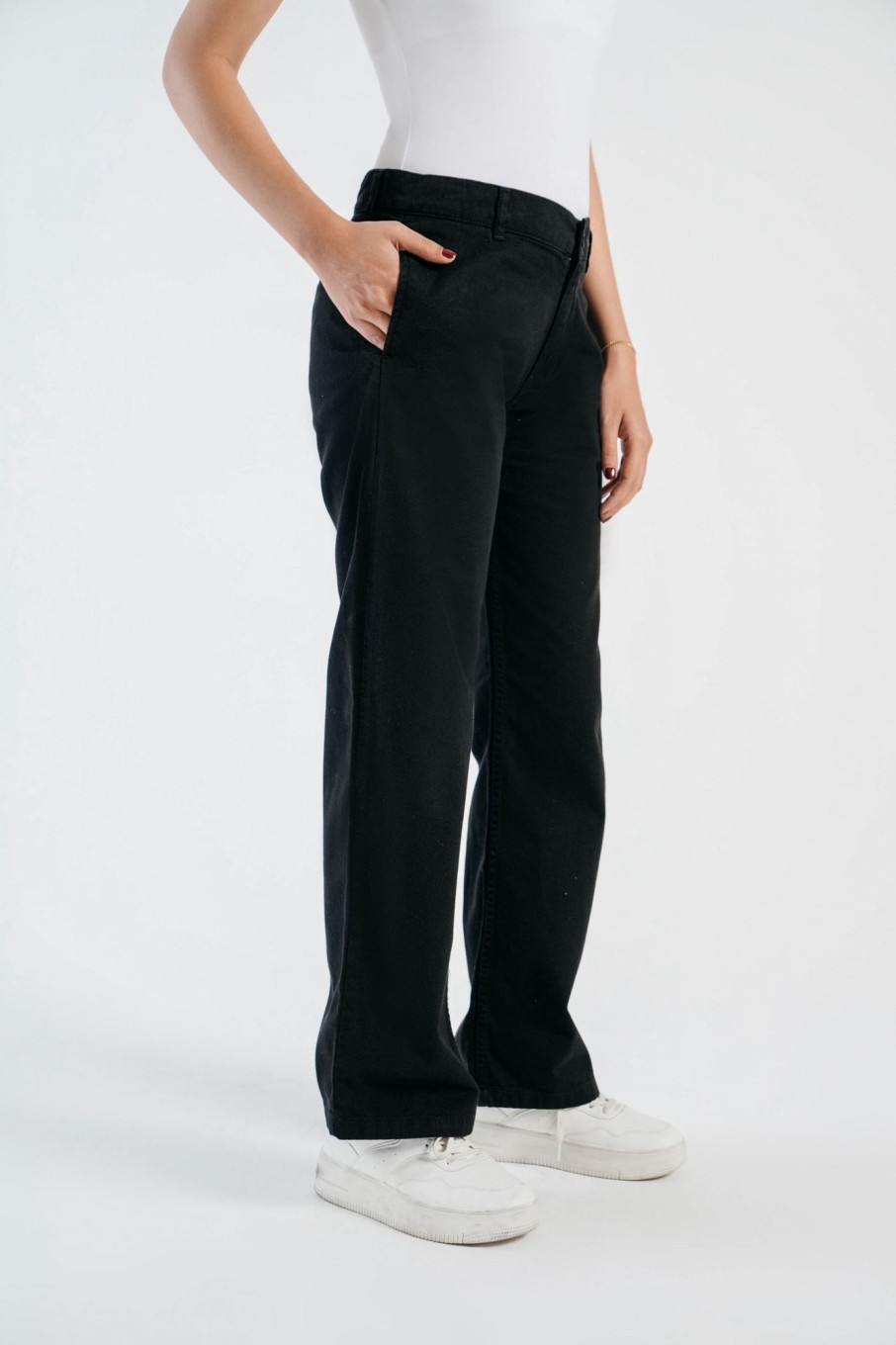 New Straight Fit Chino Trousers Trousers