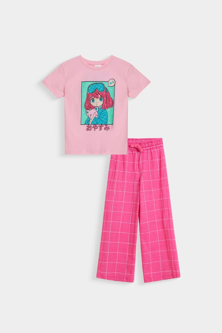 New Amine Graphic Co-Ord Set With Printed Trouser Suits