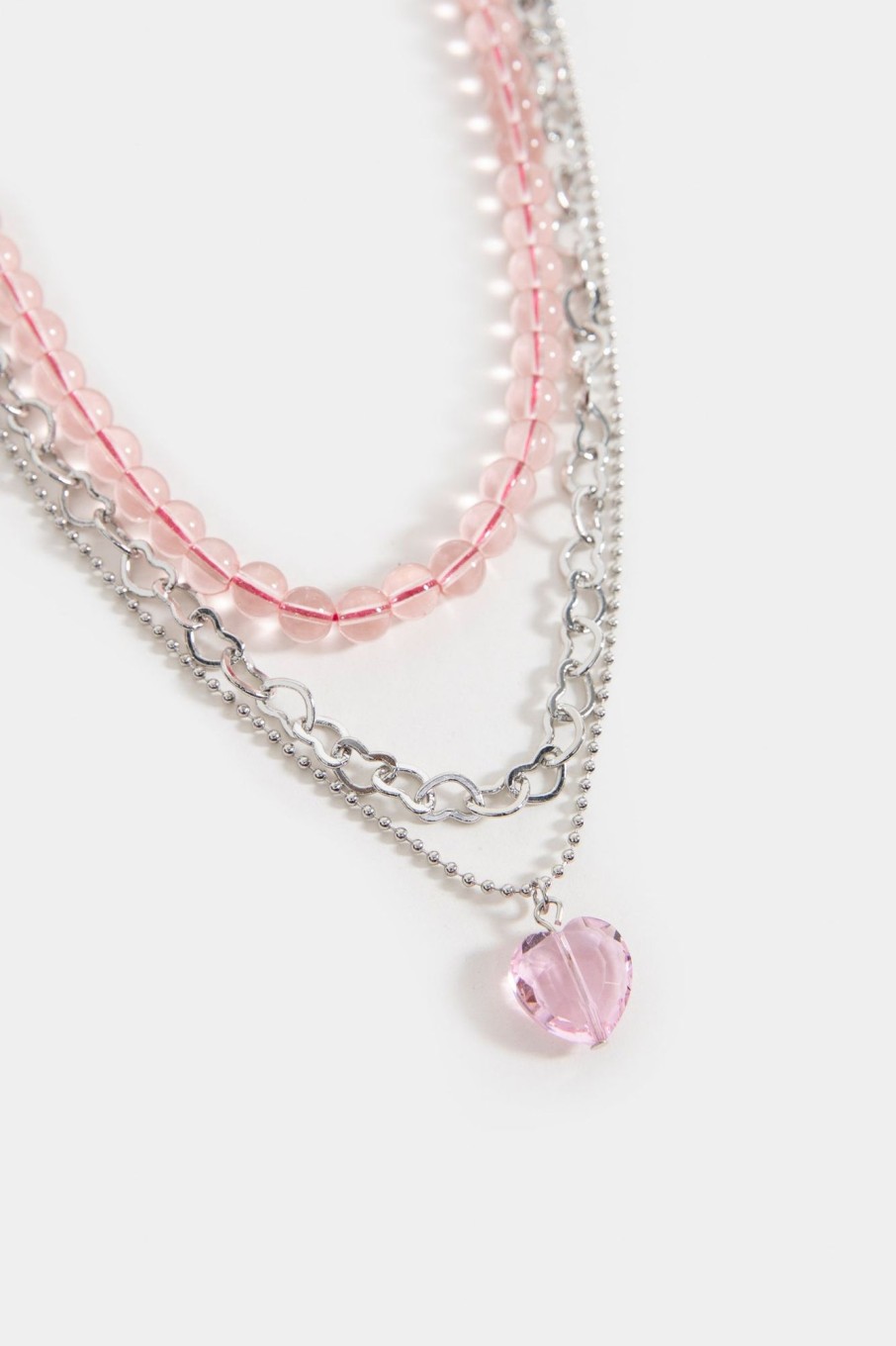 Hot Multi-Layered Heart Necklace Accessories