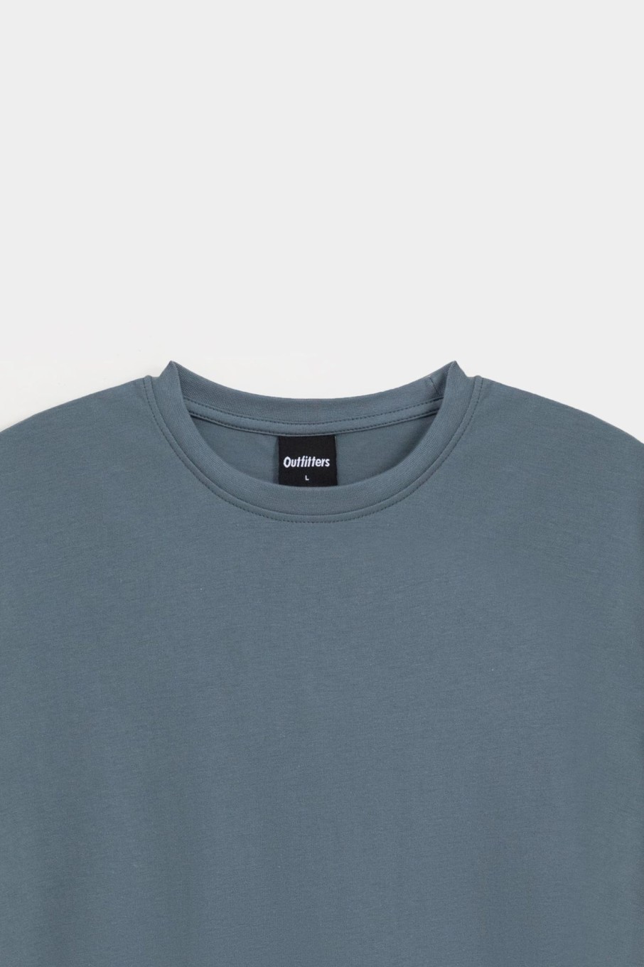 New Basic Crew Neck T-Shirt With Turn Up Sleeves T-Shirts