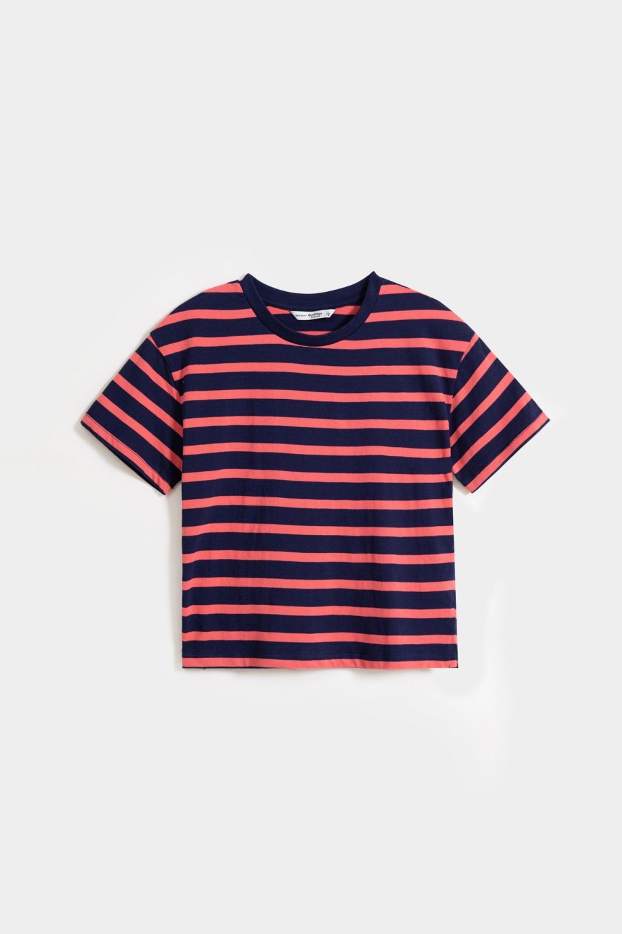 Clearance Striped T-Shirt With Side Vent T-Shirts